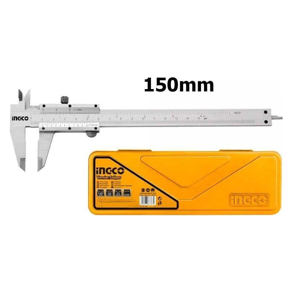 Ingco HVC01150 Vernier Caliper 150mm - KHM Megatools Corp. Ingco HVC01150 Vernier Caliper 150mm - KHM Megatools Corp.